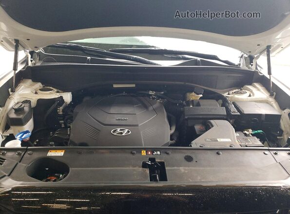 KM8R4DGE5PU628266 2023 HYUNDAI PALISADE Белый Вид подкапотного пространства