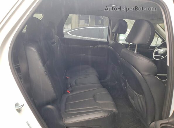 KM8R4DGE5PU628266 2023 HYUNDAI PALISADE Белый Вид задней части салона