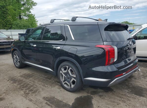 KM8R4DGE8PU637110 2023 HYUNDAI PALISADE Black Trasero izquierdo