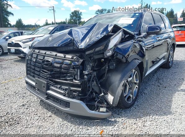 KM8R4DGE9PU510933 2023 HYUNDAI PALISADE Черный Вид спереди