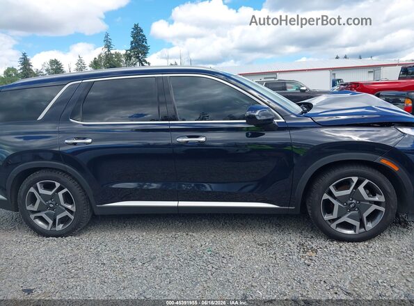 KM8R4DGE9PU510933 2023 HYUNDAI PALISADE Черный Вид задней части салона
