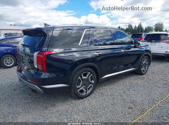 KM8R4DGE9PU510933 2023 HYUNDAI PALISADE Черный Задняя правая четверть