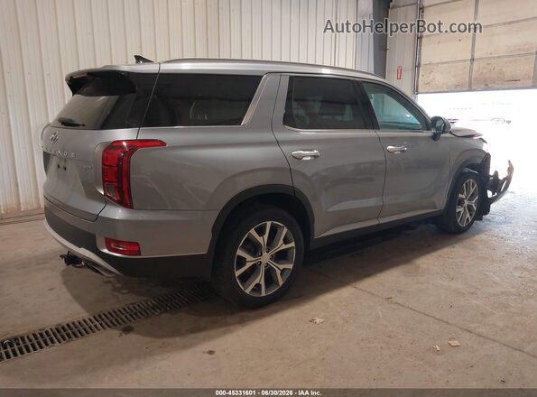 KM8R4DHE0MU189374 2021 HYUNDAI PALISADE Silver Trasero derecho