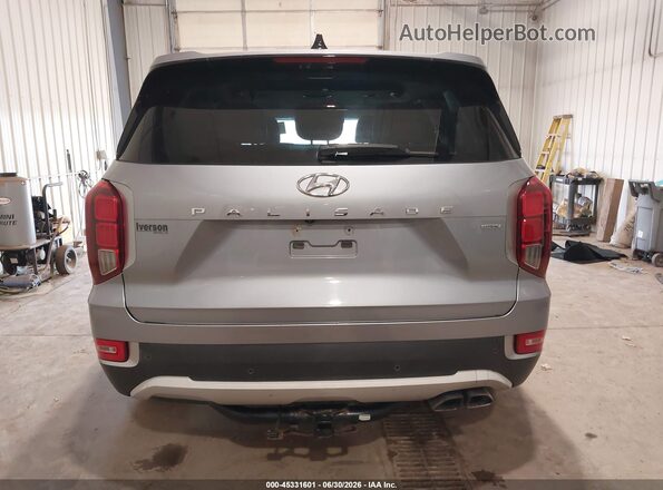 KM8R4DHE0MU189374 2021 HYUNDAI PALISADE Silver 