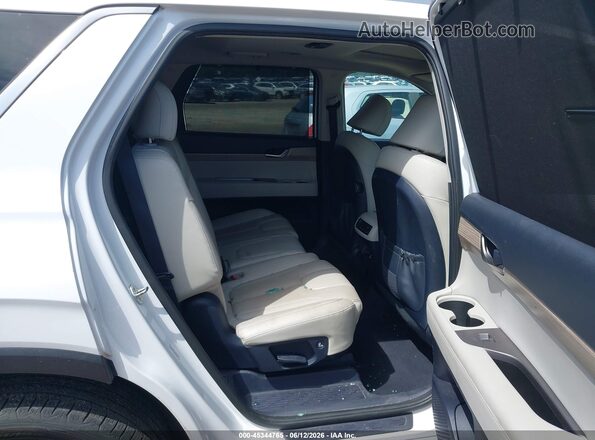 KM8R4DHE1MU204576 2021 HYUNDAI PALISADE White Widok naklejki z numerem VIN