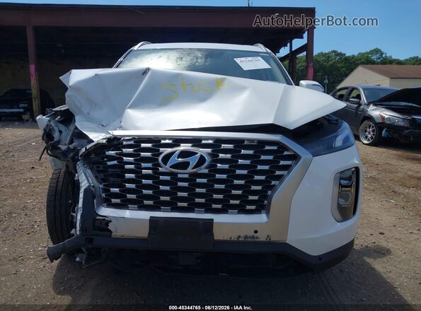 KM8R4DHE1MU204576 2021 HYUNDAI PALISADE White Widok zestawu wskaźników