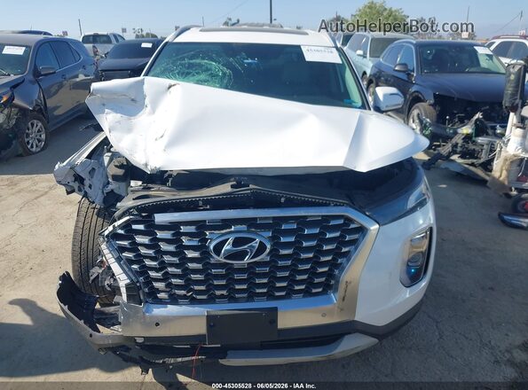 KM8R4DHE2LU112892 2020 HYUNDAI PALISADE White Vista interior trasera