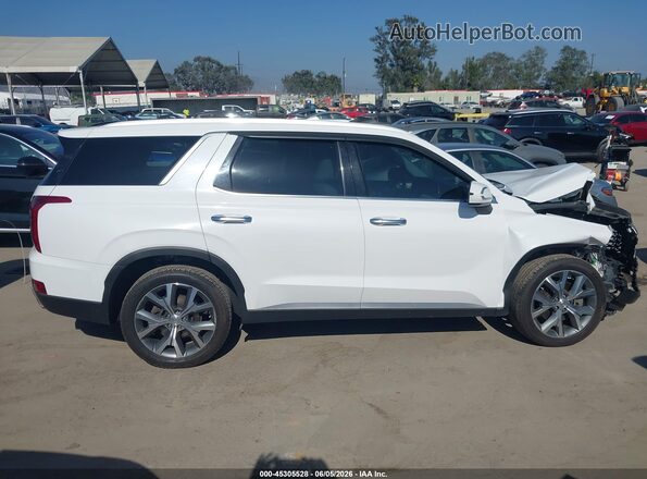 KM8R4DHE2LU112892 2020 HYUNDAI PALISADE White Vista interior de 360 grados