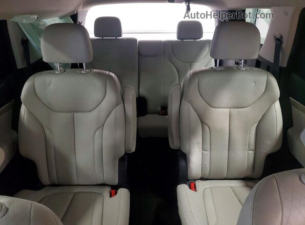 KM8R4DHE2LU144340 2020 HYUNDAI PALISADE Gray Widok tylnych siedzeń