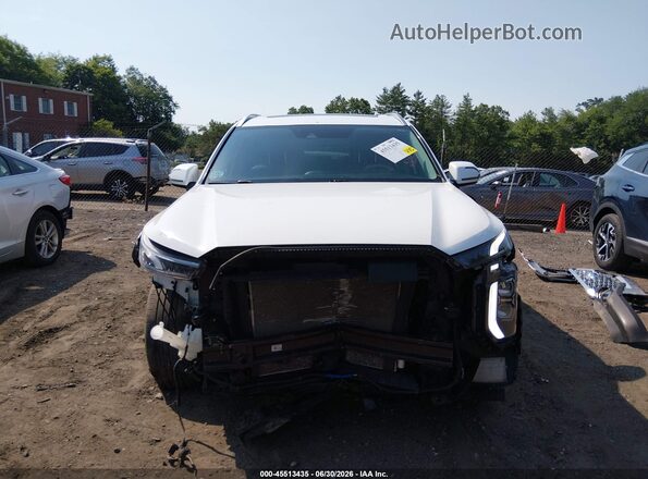 KM8R4DHE2LU169562 2020 HYUNDAI PALISADE White Widok z przodu