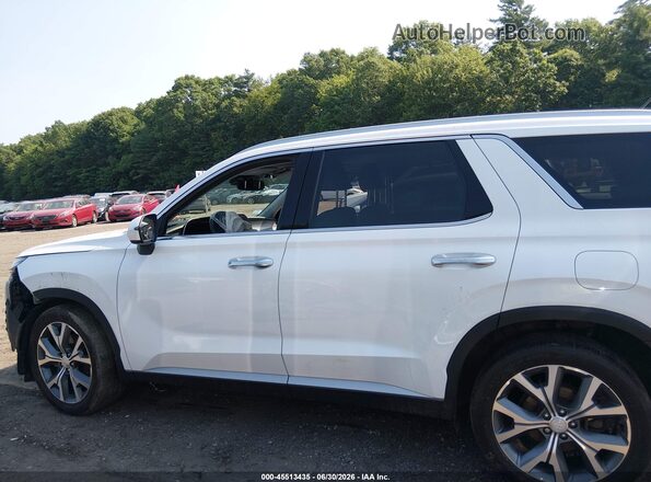 KM8R4DHE2LU169562 2020 HYUNDAI PALISADE White Widok wnętrza 360 stopni