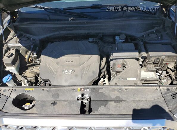 KM8R4DHE3LU092281 2020 HYUNDAI PALISADE Черный Вид подкапотного пространства
