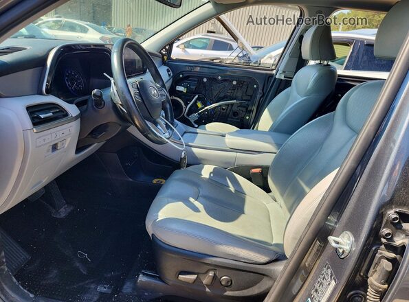 KM8R4DHE3MU306123 2021 HYUNDAI PALISADE Gray 