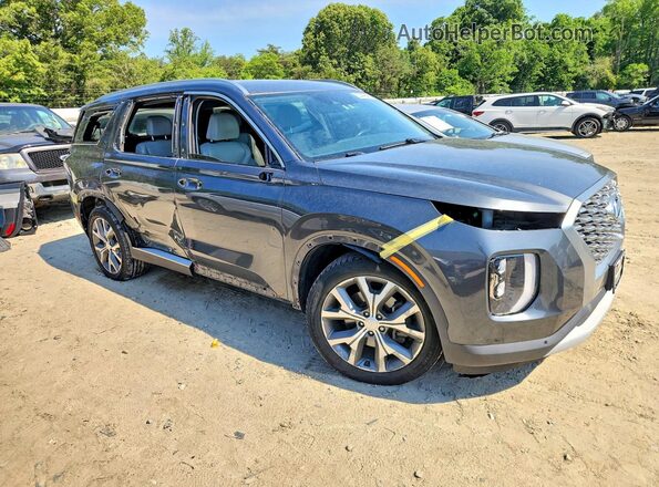KM8R4DHE3MU306123 2021 HYUNDAI PALISADE Gray 
