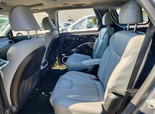 KM8R4DHE3MU306123 2021 HYUNDAI PALISADE Gray 