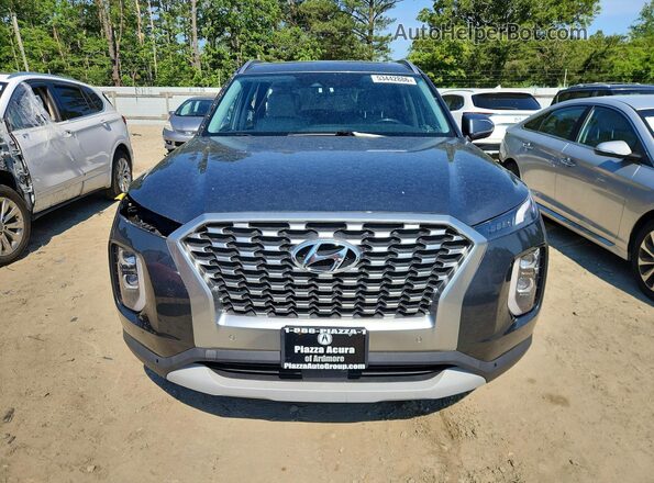 KM8R4DHE3MU306123 2021 HYUNDAI PALISADE Gray 