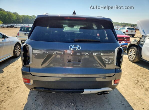 KM8R4DHE3MU306123 2021 HYUNDAI PALISADE Gray 