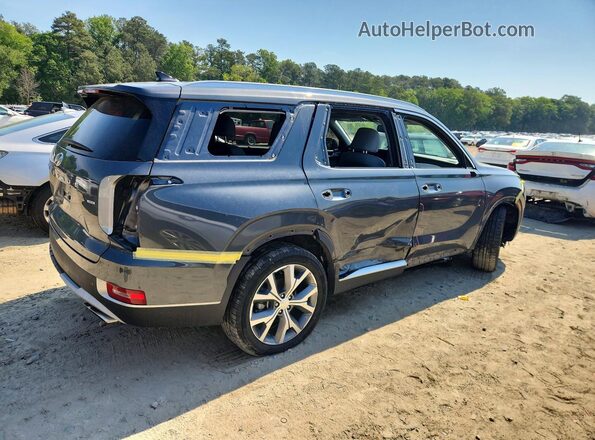 KM8R4DHE3MU306123 2021 HYUNDAI PALISADE Gray 