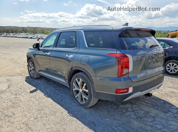 KM8R4DHE4MU278249 2021 HYUNDAI PALISADE Серый Задняя левая четверть