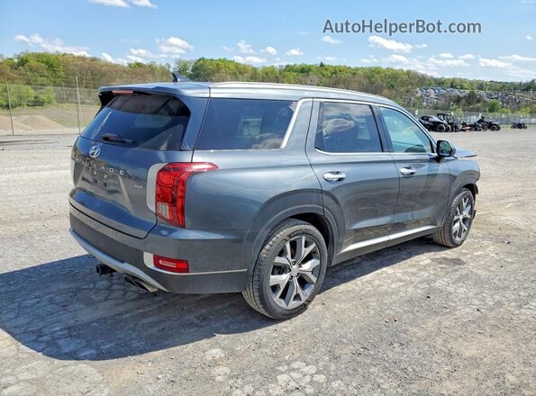 KM8R4DHE4MU278249 2021 HYUNDAI PALISADE Серый Задняя правая четверть