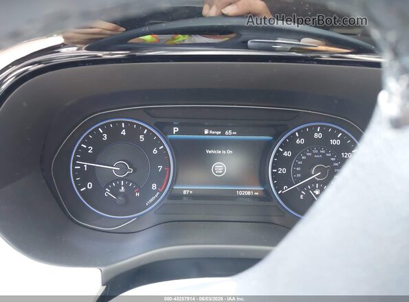 KM8R4DHE7LU134399 2020 HYUNDAI PALISADE Gray Vista de los asientos traseros