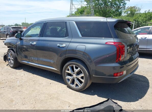 KM8R4DHE7LU134399 2020 HYUNDAI PALISADE Gray Trasero izquierdo