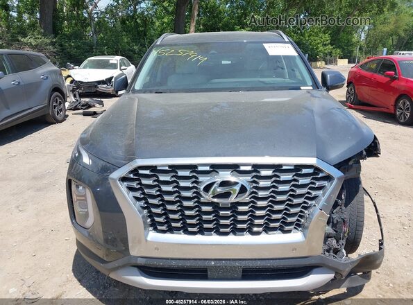 KM8R4DHE7LU134399 2020 HYUNDAI PALISADE Gray Vista del cuadro de instrumentos