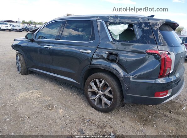 KM8R4DHE8LU100987 2020 HYUNDAI PALISADE Серый Задняя левая четверть