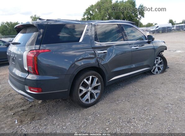 KM8R4DHE8LU100987 2020 HYUNDAI PALISADE Серый Задняя правая четверть