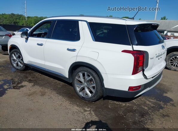 KM8R4DHE8LU137957 2020 HYUNDAI PALISADE White Հետևի ձախ