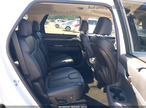 KM8R4DHE8LU137957 2020 HYUNDAI PALISADE White VIN կոդի պիտակի տեսք