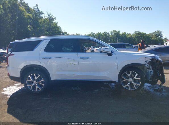KM8R4DHE8LU137957 2020 HYUNDAI PALISADE White Սալոնի 360 աստիճան տեսք