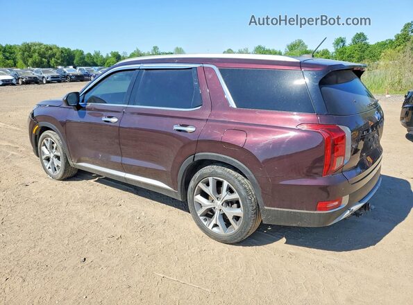 KM8R4DHE9LU126997 2020 HYUNDAI PALISADE Бордовый 