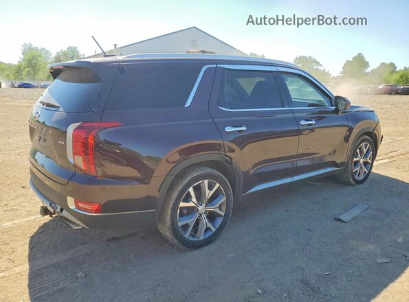 KM8R4DHE9LU126997 2020 HYUNDAI PALISADE Бордовый 