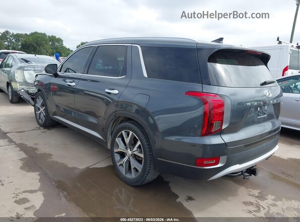 KM8R4DHE9MU178583 2021 HYUNDAI PALISADE Gray Rear left