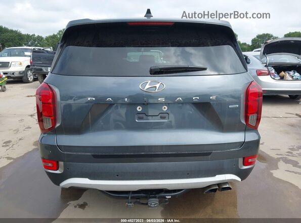 KM8R4DHE9MU178583 2021 HYUNDAI PALISADE Gray 