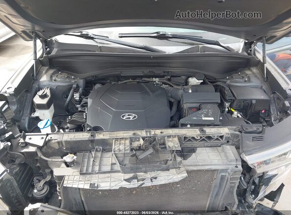 KM8R4DHE9MU178583 2021 HYUNDAI PALISADE Gray Rear view