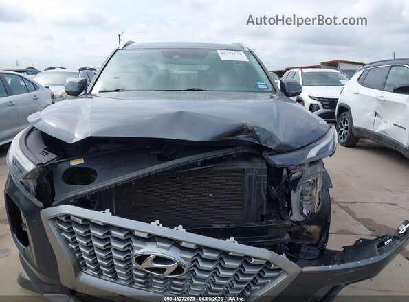 KM8R4DHE9MU178583 2021 HYUNDAI PALISADE Gray Instrument cluster view