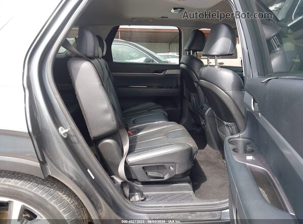 KM8R4DHE9MU178583 2021 HYUNDAI PALISADE Gray VIN sticker view