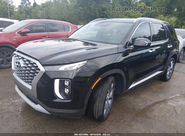KM8R4DHE9MU262113 2021 HYUNDAI PALISADE Black Front left