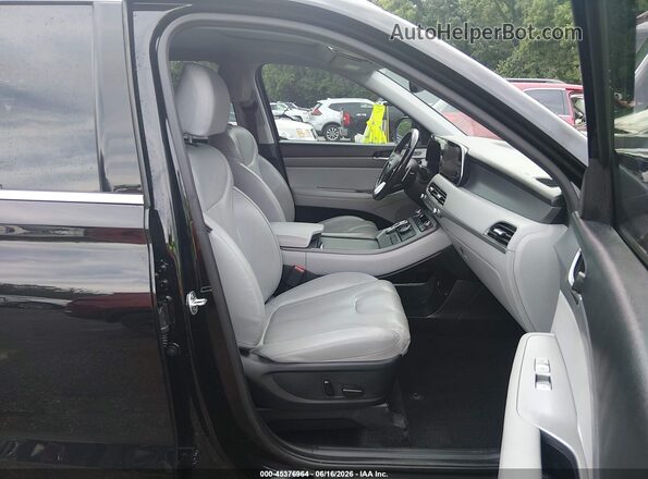 KM8R4DHE9MU262113 2021 HYUNDAI PALISADE Black Front interior view