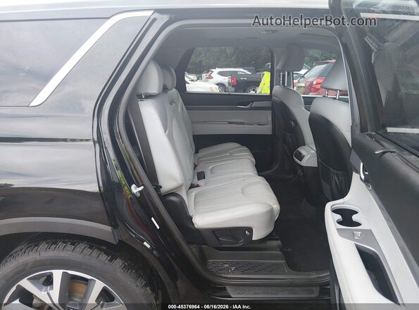 KM8R4DHE9MU262113 2021 HYUNDAI PALISADE Black VIN sticker view
