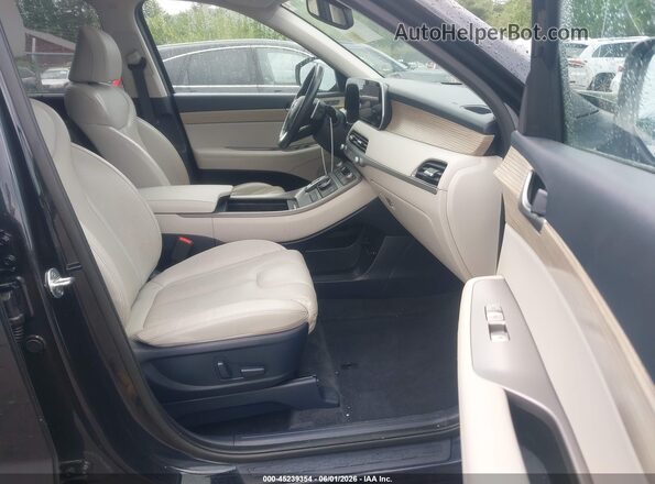 KM8R4DHEXMU232201 2021 HYUNDAI PALISADE Black წინა სალონის ხედი