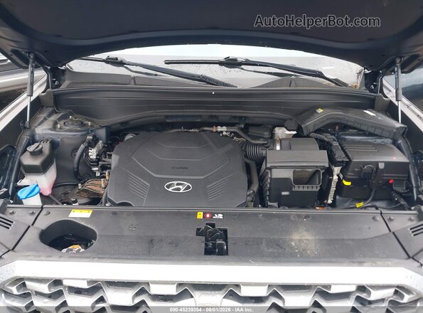 KM8R4DHEXMU232201 2021 HYUNDAI PALISADE Black უკანა ხედი