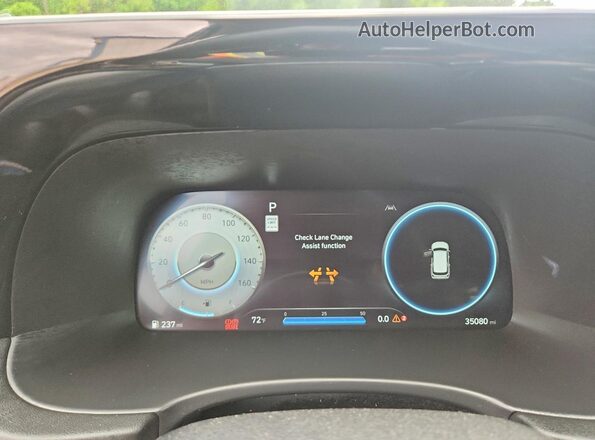 KM8R54GE0RU699892 2024 HYUNDAI PALISADE Burgundy Вид щитка приладів