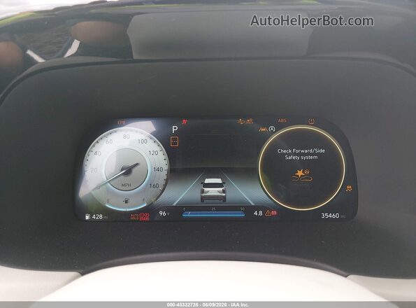 KM8R54GE7RU796698 2024 HYUNDAI PALISADE Gray Вид задніх сидінь