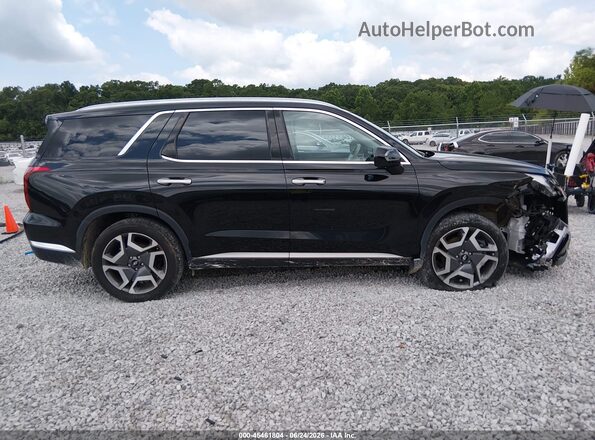 KM8R54GEXPU556297 2023 HYUNDAI PALISADE Black Вид задньої частини салону