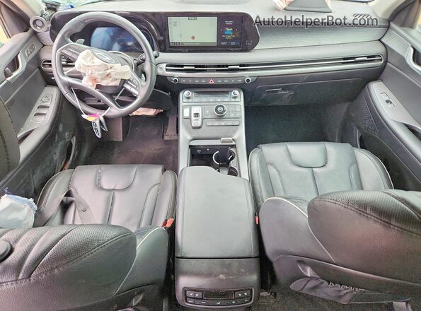 KM8R54GEXRU741355 2024 HYUNDAI PALISADE Purple Вид панелі приладів
