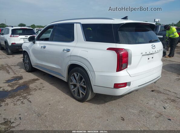 KM8R54HE2MU312069 2021 HYUNDAI PALISADE White Rear left