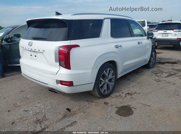 KM8R54HE2MU312069 2021 HYUNDAI PALISADE White Rear right